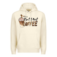 Sandshell but first coffee Premium Hoodie - BarkalooDesign