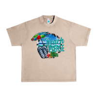 French Oak beach please Urban Heavy Tee - CowhideDigitalArt