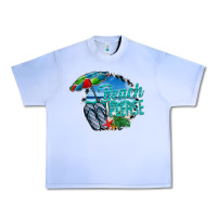 Grape Ice beach please Urban Heavy Tee - CowhideDigitalArt