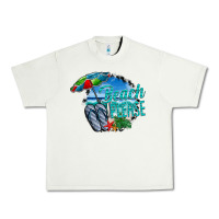 Pistachio beach please Urban Heavy Tee - CowhideDigitalArt