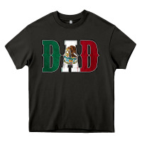 Asphalt Mexican Flag Dad Heavy Core Tee - Jasminsmagicworld