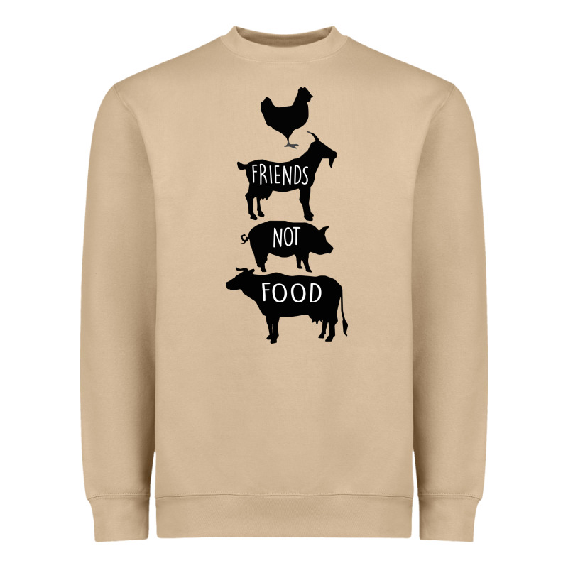 Friend Not Food Heavyweight Sweatshirt by Bettercallsaul | Teevron