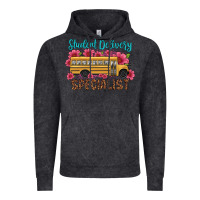 Student Delivery Specialist School Bus Vintage Hoodie | Teevron