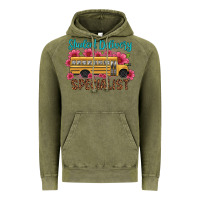 Vintage Olive student delivery specialist school bus Vintage Hoodie - Artiststas