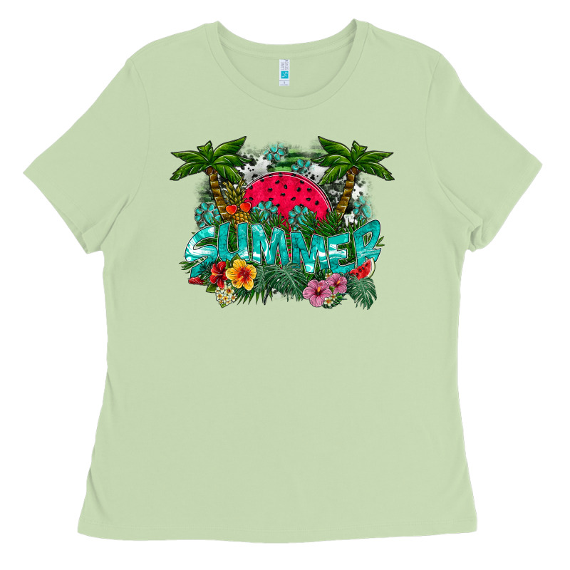 Summer Ladies Tee by CowhideDigitalArt | Teevron