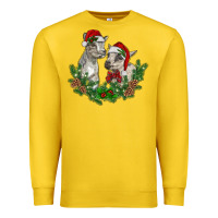 Lemon christmas baby goats Premium Sweatshirt - RanaPortraitStore