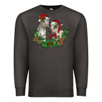Smoke christmas baby goats Premium Sweatshirt - RanaPortraitStore