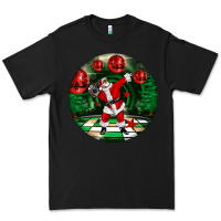Black Dancing santa Premium Tee - FaDigitalArtStudio