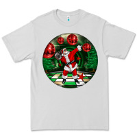 Dove Grey Dancing santa Premium Tee - FaDigitalArtStudio