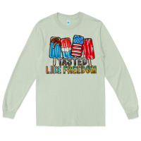Matcha tasted like freedom Long Sleeve Tee - RacoonDesign