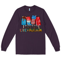 Plum tasted like freedom Long Sleeve Tee - RacoonDesign