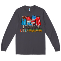 Smoke tasted like freedom Long Sleeve Tee - RacoonDesign