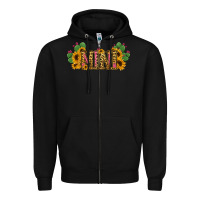 Black Cactus Leopard Sunflower Mama and Mini Set Zipper Hoodie - Jasminsmagicworld