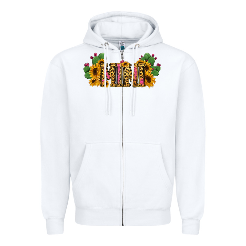 Cactus Leopard Sunflower Mama And Mini Set Zipper Hoodie by Jasminsmagicworld | Teevron