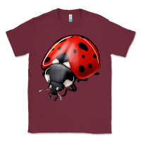 Burgundy ladybug Classic Tee - Jasminsmagicworld
