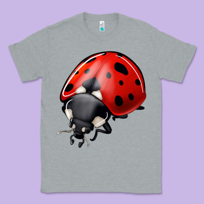 Ladybug Classic Tee Designed By Jasminsmagicworld