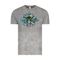 Cloud Rock happy easter sunflower Vintage Tee - CowhideDigitalArt