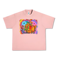 Salmon Be Salty Urban Heavy Tee - CowhideDigitalArt