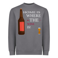 Storm HOME IS WHERE THE WINE IS Heavyweight Sweatshirt - Bettercallsaul