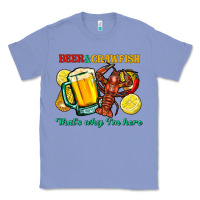 Colony Blue Beer&crawfish that's why i'm here Classic Tee - FaDigitalArtStudio