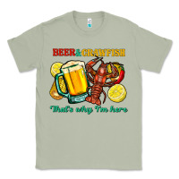 Matcha Beer&crawfish that's why i'm here Classic Tee - FaDigitalArtStudio