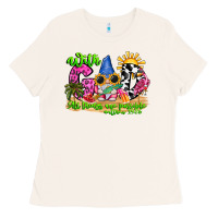 Bone with god all things are possible summer Ladies Tee - CowhideDigitalArt