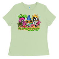 Matcha with god all things are possible summer Ladies Tee - CowhideDigitalArt