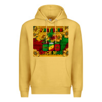 Antique Gold juneteenth since 1865 tumbler Premium Hoodie - BarkalooDesign