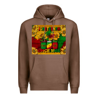 Chestnut juneteenth since 1865 tumbler Premium Hoodie - BarkalooDesign