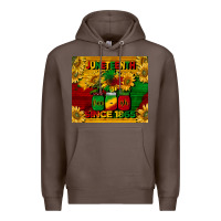 Coffee juneteenth since 1865 tumbler Premium Hoodie - BarkalooDesign