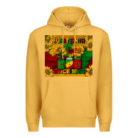 Mustard juneteenth since 1865 tumbler Premium Hoodie - BarkalooDesign