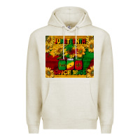 Oatmeal Heather juneteenth since 1865 tumbler Premium Hoodie - BarkalooDesign