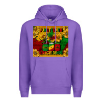 Purple juneteenth since 1865 tumbler Premium Hoodie - BarkalooDesign