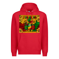Red juneteenth since 1865 tumbler Premium Hoodie - BarkalooDesign