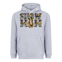 Heather Grey show mom horse Heavyweight Hoodie - RanaPortraitStore