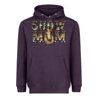 Plum show mom horse Heavyweight Hoodie - RanaPortraitStore