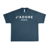 Midnight Navy j adore paris Urban Heavy Tee - baoMotion