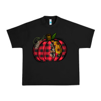 Black Buffalo Pumpkin Urban Heavy Tee - CowhideDigitalArt