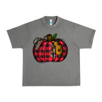 Tornado Buffalo Pumpkin Urban Heavy Tee - CowhideDigitalArt