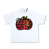 White Buffalo Pumpkin Urban Heavy Tee - CowhideDigitalArt