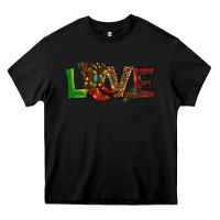 Black Christmas boots love Heavy Core Tee - RanaPortraitStore