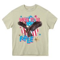 Mossy Born to be free Heavy Core Tee - FaDigitalArtStudio