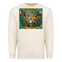 Sandshell boho bullskull Premium Sweatshirt - RanaPortraitStore