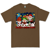 Cacao merry christmas gnomies wagon Premium Tee - FaDigitalArtStudio