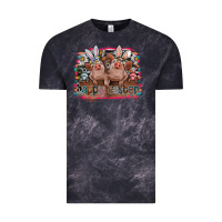 Cloud Black Happy Easter Vintage Tee - CowhideDigitalArt