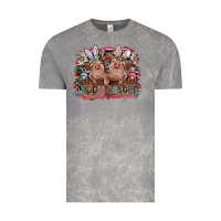 Cloud Rock Happy Easter Vintage Tee - CowhideDigitalArt
