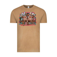 Vintage Camel Happy Easter Vintage Tee - CowhideDigitalArt