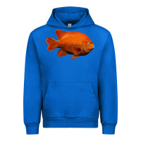 Cobalt California Garibaldi Fish Urban Hoodie - RanaPortraitStore