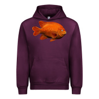 Mauve Wine California Garibaldi Fish Urban Hoodie - RanaPortraitStore