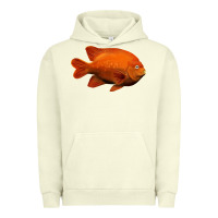 Pigment Pistachio California Garibaldi Fish Urban Hoodie - RanaPortraitStore